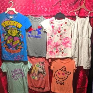 Little girls 7/8 summer bundle